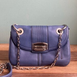 B. Makowsky Leather Crossbody Bag